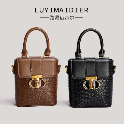  Bolso de diseñador mayorista, copia de Marca Bagcontracturado marrón clásico Marca Deisgnerbag Fahions mujeres clave′ S corto