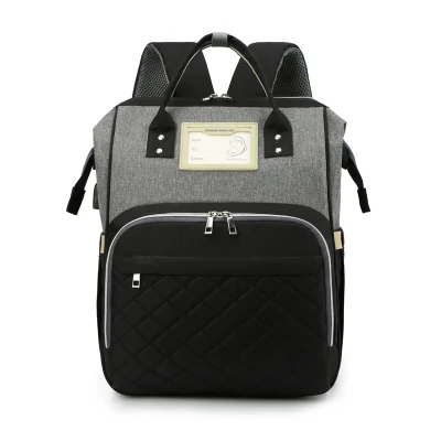Mochila de pañal Bolsa momia Bolsa de gran capacidad mamá bebé diseñador Mochila Bolsa de enfermería para el cuidado del bebé pañales bolsas de viaje