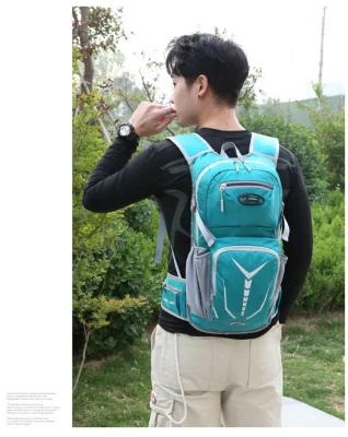 El color de contraste grande de cartón personalizadas China Mochila Mochila escolar Senderismo