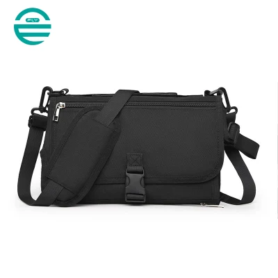 Bolsa de pañales plegable a medida para bebés portátil para pañales Fuliya Outdoor Con almohadilla de cambio