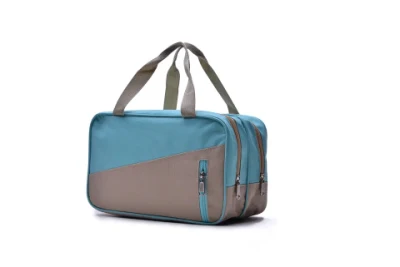 Bolsa de aseo de viaje - Portátil colgada del organizador de cosméticos para hombres y mujeres, la bolsa de maquillaje cosméticos multifunción