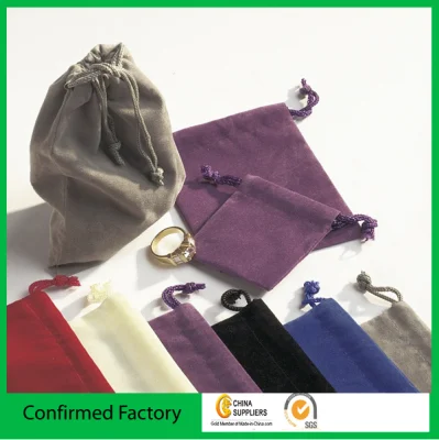  Terciopelo exquisita Joyas de la bolsa de regalo funda de terciopelo funda terciopelo
