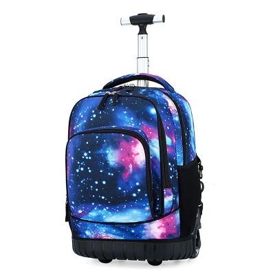  Carrito bolsa escolar niños extraíbles Bolsas escolares con ruedas Trolley Mochila