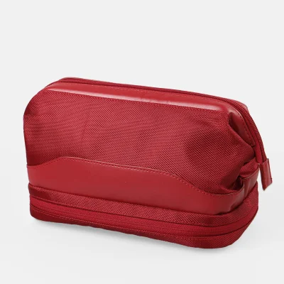 Sh1741 Plain PU Viajes señoras bolsas de cosméticos de logotipo personalizado de etiqueta privada de la mens Hombres de aseo de malla de la bolsa de lavado de la bolsa de maquillaje de lavado