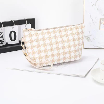 Mayorista personalizable Logo de viaje Maquillaje Bolsa de Maquillaje Mujer almacenamiento Lash Bolsa/bolsa/bolsa cosmética