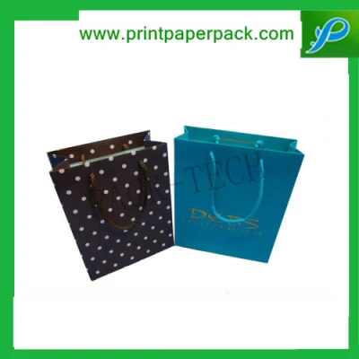 Ropa de cosmética personalizada bolsa de regalo con la impresión de logotipo personalizado