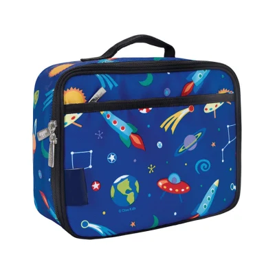 Los niños con aislamiento de alta calidad Bolsa de picnic con cremallera Portable lindo personaje de dibujos animados Los niños de la bolsa de enfriador de Almuerzo Escolar
