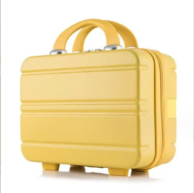 Buena calidad 14&quot; ABS Tote Cosmético duro caso dama Cute Caja de maquillaje