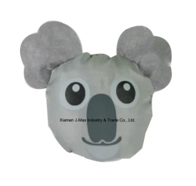  Animal estilo Koala Reuable promocional seda plegable Imprimir 190t el poliéster Bolsa de compras, Eco Don Tote Handbag -BSCI, Sedex, BRC, Tesco, M&amp;S, Kaufland