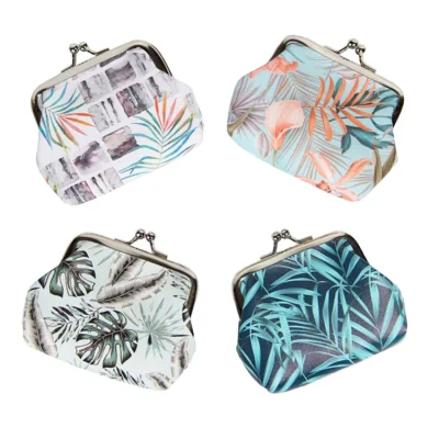 Bolsa de monedas Mini Purse Bolsos de cuero mujeres Moneda personalizada Bolsa