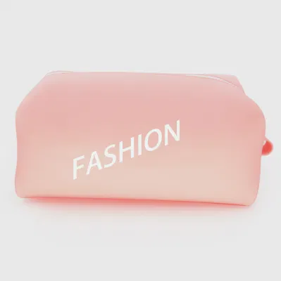 Resistente al agua de etiqueta privada personalizada bolsa de cosméticos bolsa caso maquillaje negro