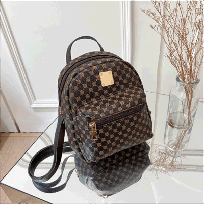 Mu Bolsa para mujer Mini PU Mochila de cuero Mochila de moda para mujer Bolsas pequeñas bolsas de escuela para niñas Bolsa de viaje