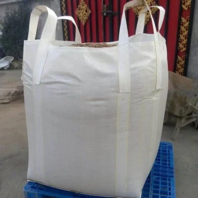 Big 1 Ton Woven 2 Ton Mineral Sand Construcción de residuos Bolsa cosmética a granel Bolsa grande para embalaje
