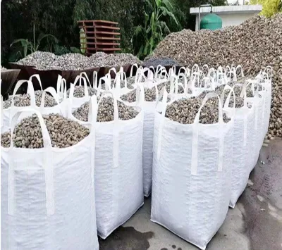Big 1 Ton Woven 2 Ton Mineral Sand Construcción de residuos Bolsa cosmética a granel Bolsa grande para embalaje