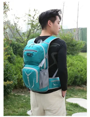 El color de contraste grande de cartón personalizadas China Mochila Mochila escolar Senderismo