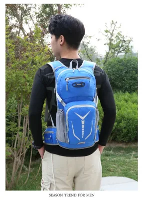 El color de contraste grande de cartón personalizadas China Mochila Mochila escolar Senderismo