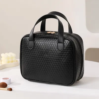 Neceser impermeable de lujo maquillaje cosmético Bolsas de almacenamiento portátil de viaje Bolsa de aseo