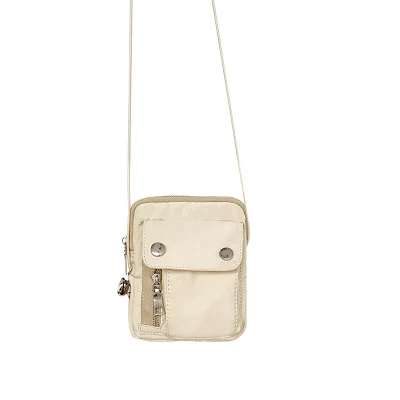 Mini Coin Purse pecho Lienzo de la bolsa de cintura para señoras de la bolsa de Crossbody