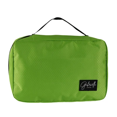 Custom Logo Waterproof Big Top Mango Toiletry Bolsa de regalo de maquillaje