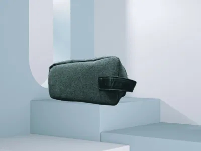 Bolsa de tocador de gran tamaño para mujeres, organizador de Travel Essentials, maletín de maquillaje para accesorios, cosméticos, artículos de tocador