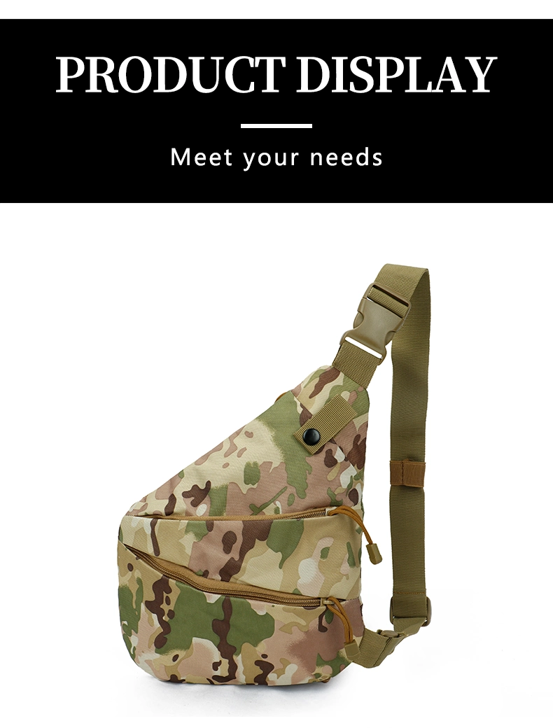 Light Weight Tactical Molle Accessory Pouch Backpack Sling Chest Crossbody Messenger Shoulder Bag