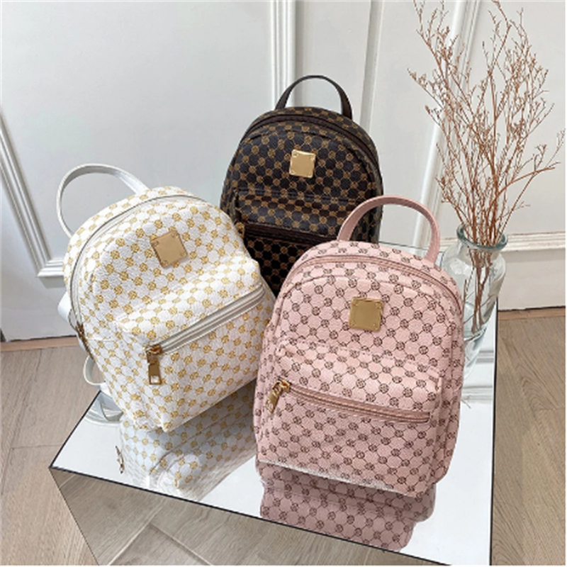 Mu Women&prime;s Bag Mini PU Leather Backpack Women Fashion Backpack Purses Small School Bags for Girls Travel Bag