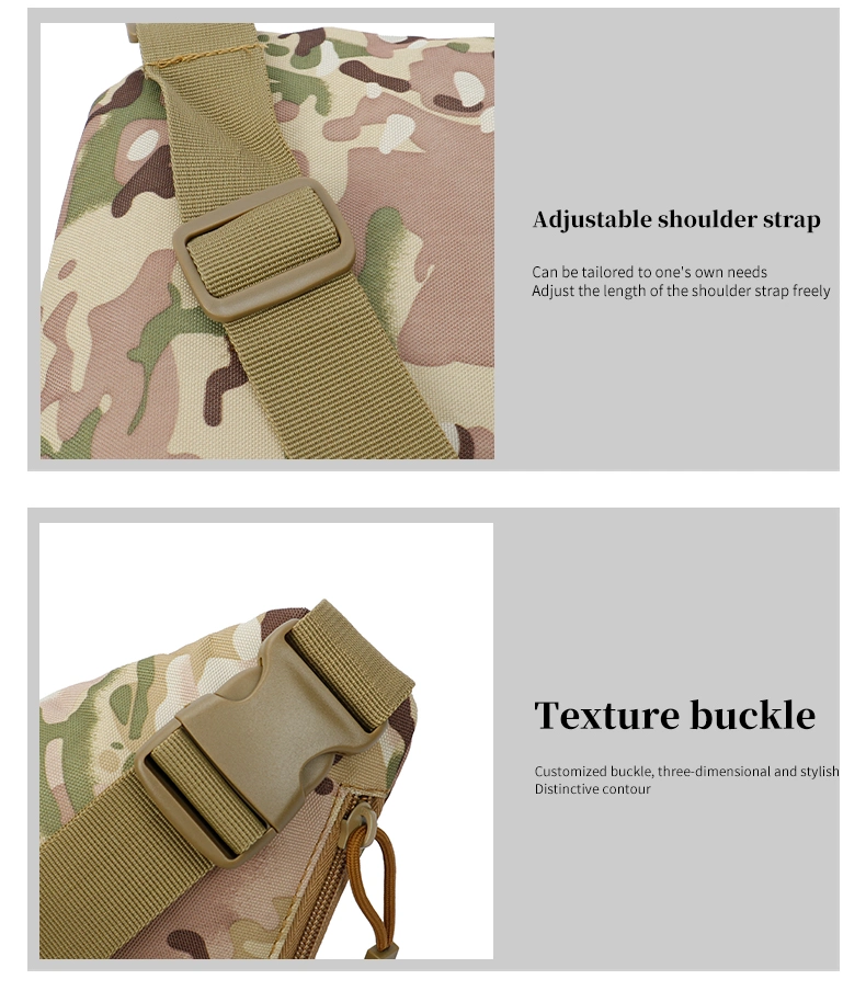 Light Weight Tactical Molle Accessory Pouch Backpack Sling Chest Crossbody Messenger Shoulder Bag