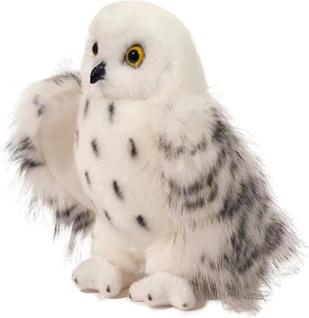 Douglas Wizard Snowy Owl Stuffed Animal Plush Toy Gift for Kids