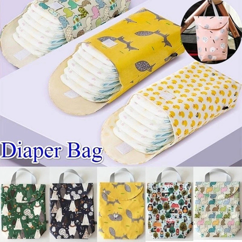 Reusable Lightweight Organizing Portable Pouches Babi Diaper Bag for Baby Dad Mom
