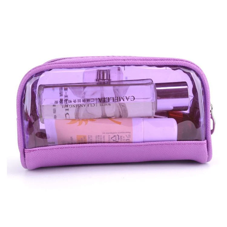 Fashion Portable Mini Long Zippered Makeup Pouch Texture Personalized Cosmetics Cosmetic Bag