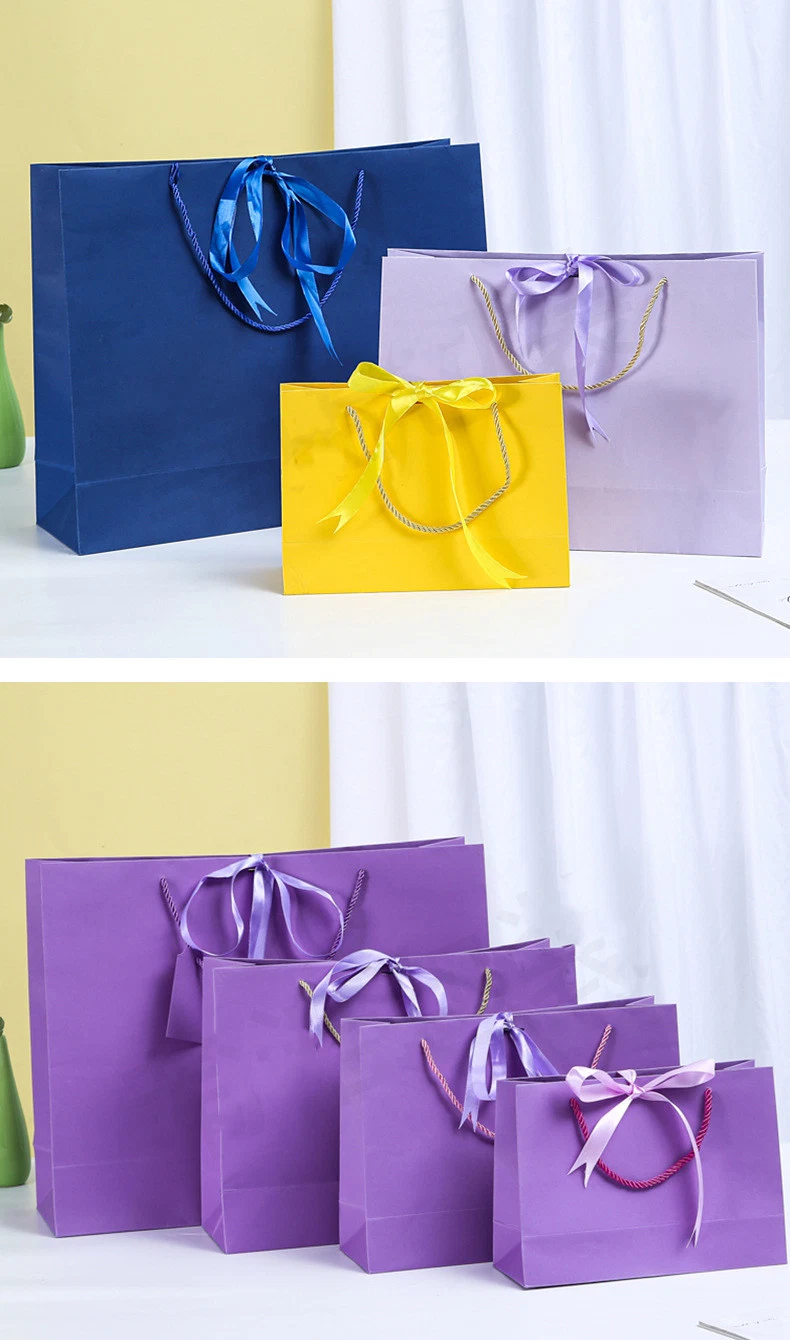 Custom Tote Personalized Paper Wholesale Gift Packaging Cosmetic Jewelry Packaging Bags with Your Own Logo