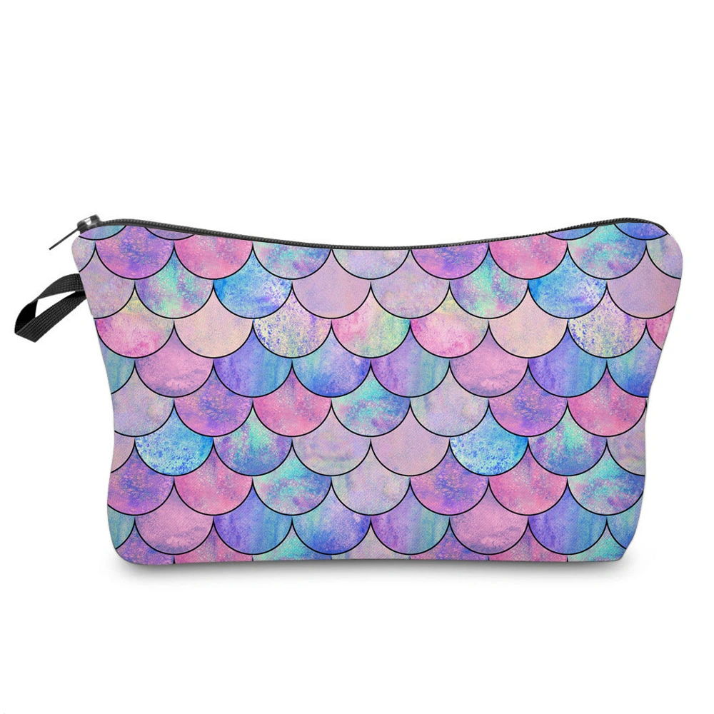 2020 Fashion Large Capacity Makeup Women Polyester Cosmetic Bag