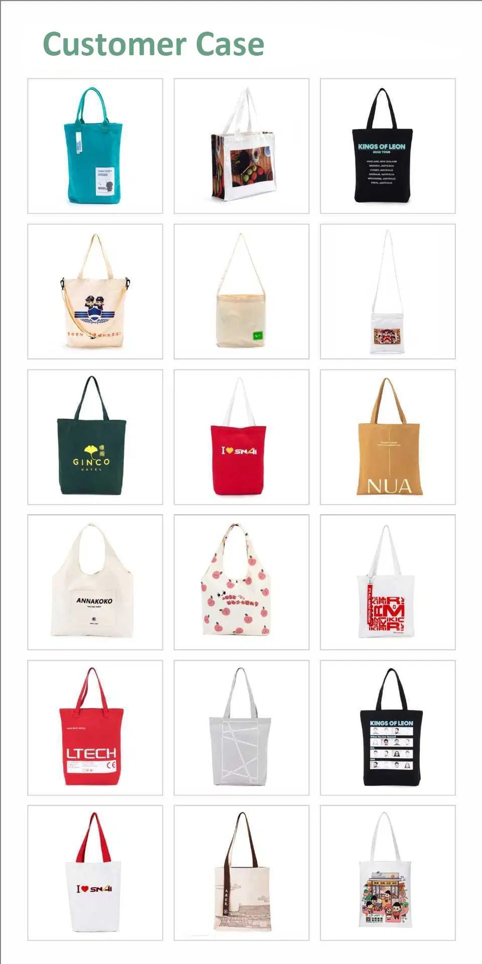 Customized Colorful Leisure Fashion Tote Shopping Cosmetic School Canvas Bag