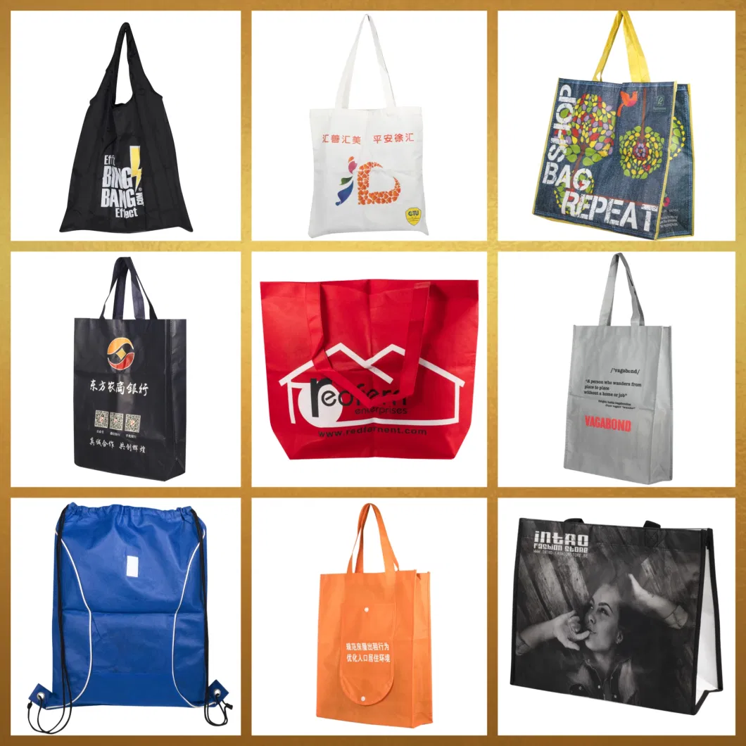 Weekend Printed Custom Jute Tote Bags with Canvas Front Pocket Reusable Natural Burlap Bags for Gifts Shopping Bag