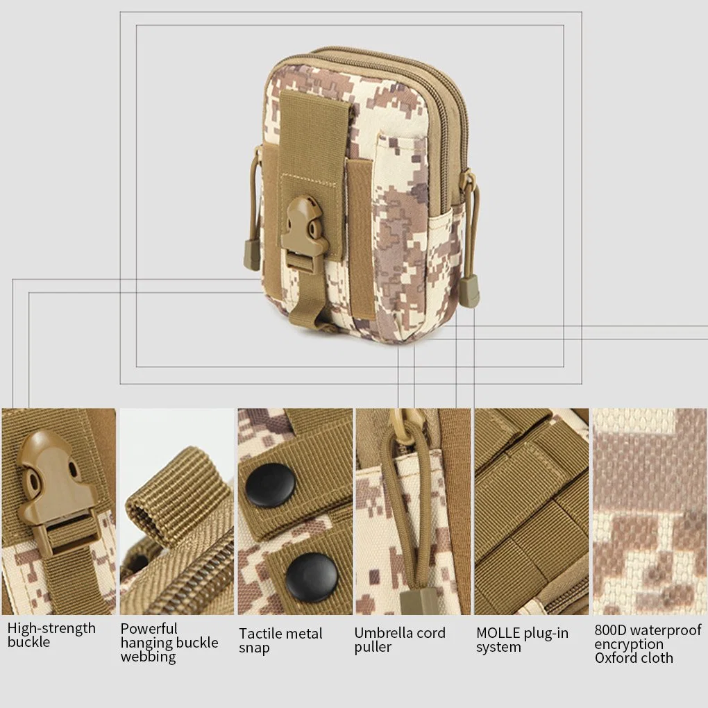 Portable Tactical Multicam Trauma Molle EDC Medica Ifak First Aid Kit Bag