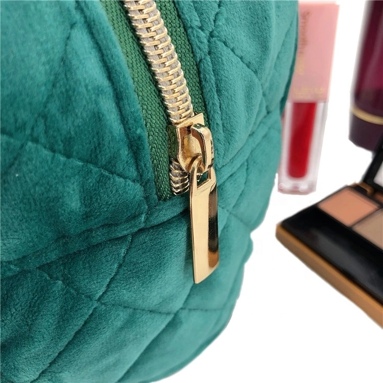 Travel Cosmetic Bag Logo Checkered Ladies Professional Private Label Custom Digital Makeup Bag