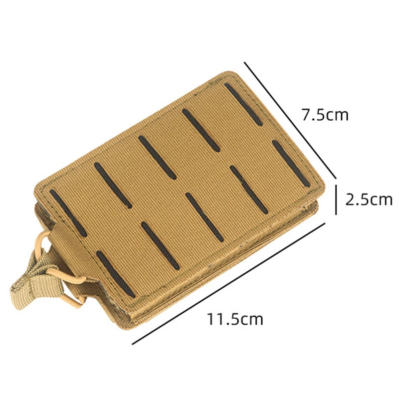 Outdoor Tactical Molle Ammo Pack Single Tandem M4 Magazine Sleeve Can Be Lifted Tactical Magazine Bag