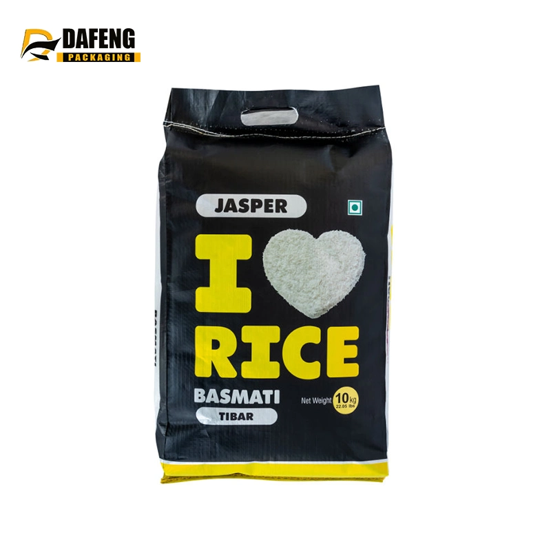 Custom 25kg 50kg PP Woven Rice Packaging Bag for Africa