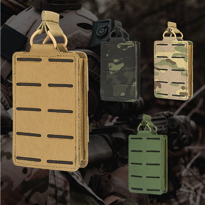 Outdoor Tactical Molle Ammo Pack Single Tandem M4 Magazine Sleeve Can Be Lifted Tactical Magazine Bag