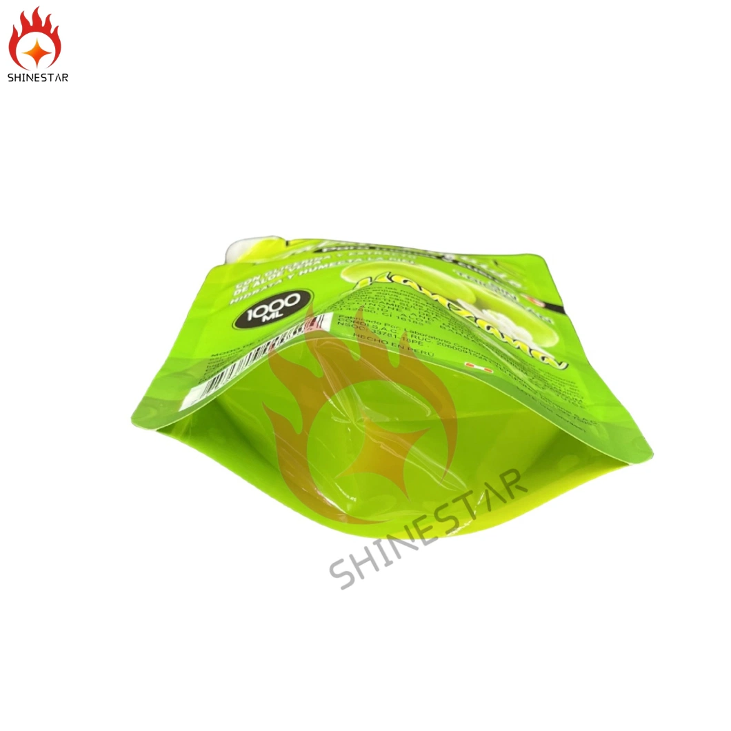 Beet Root/Apple/Carrot Juice Drink Pouch Plastic Packaging Bag with Spout, Nozzle