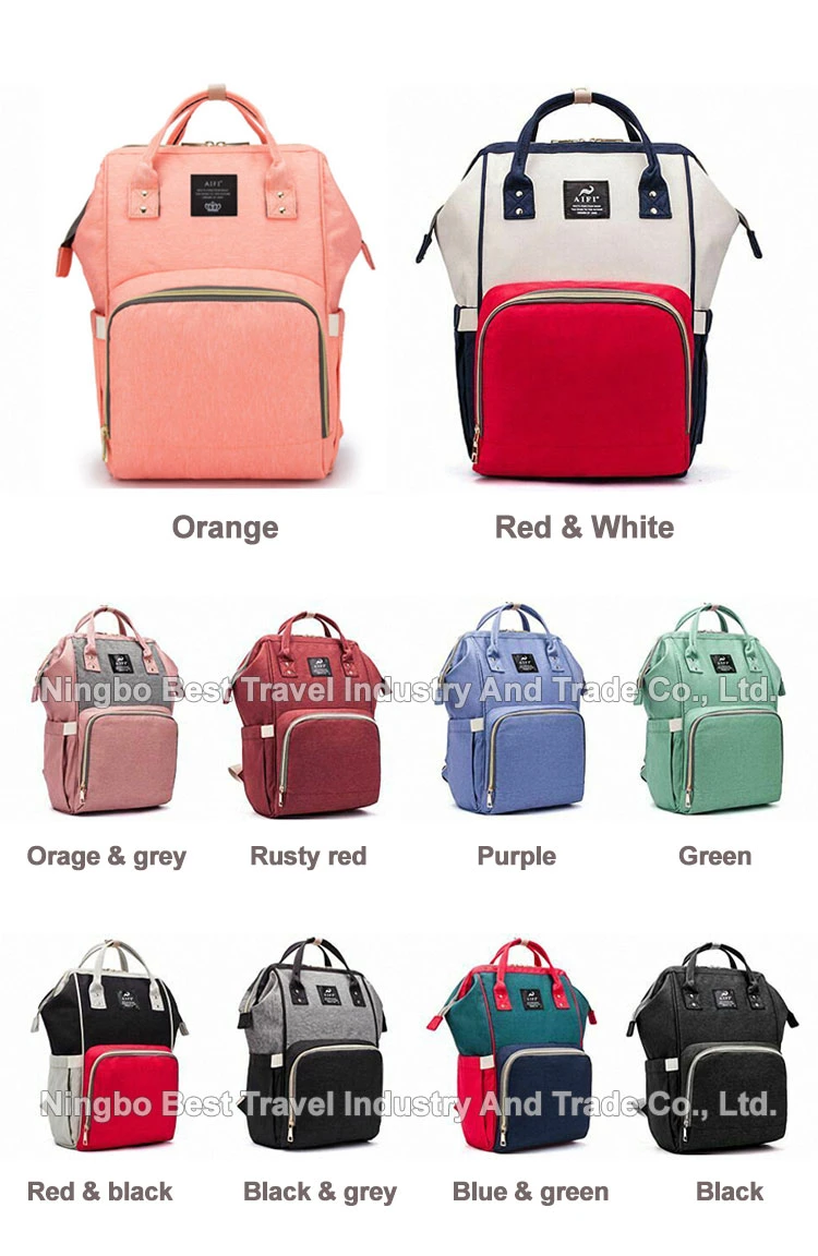 Waterproof Mommy Backpack Mom Diaper Changing Bag Hospital Maternity Mother Baby Nursing Stroller Diaper Bag