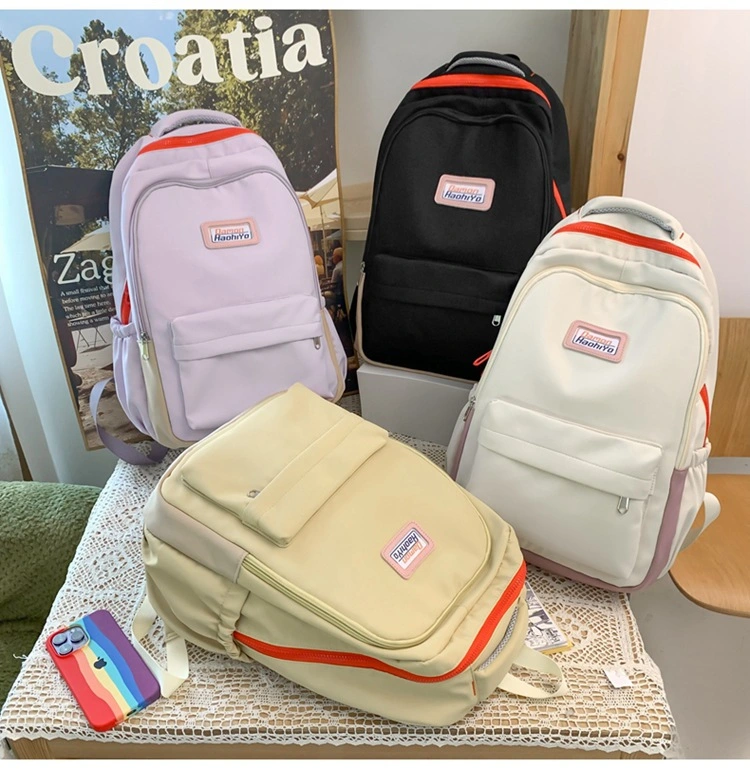 Wholesales Factory Nylon Water Proof Hiking High Quality School Back Pack Luxury Brand School Bag Maternity Laptop Notebook Backpack Office Computer Bags