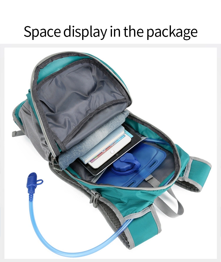 Big Contrast Color Custom Carton China School Bag Hiking Backpack