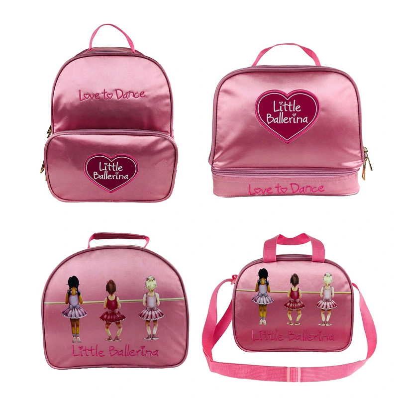 Custom Cute Romatic Cartoon Girls Tote School Bag