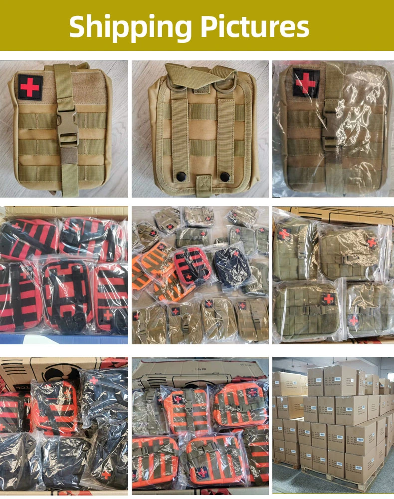 Outdoor Hunting EMT Rip Away Medic Shoulder Ifak Emerg Tactical Medical Pouch First Aid Bag