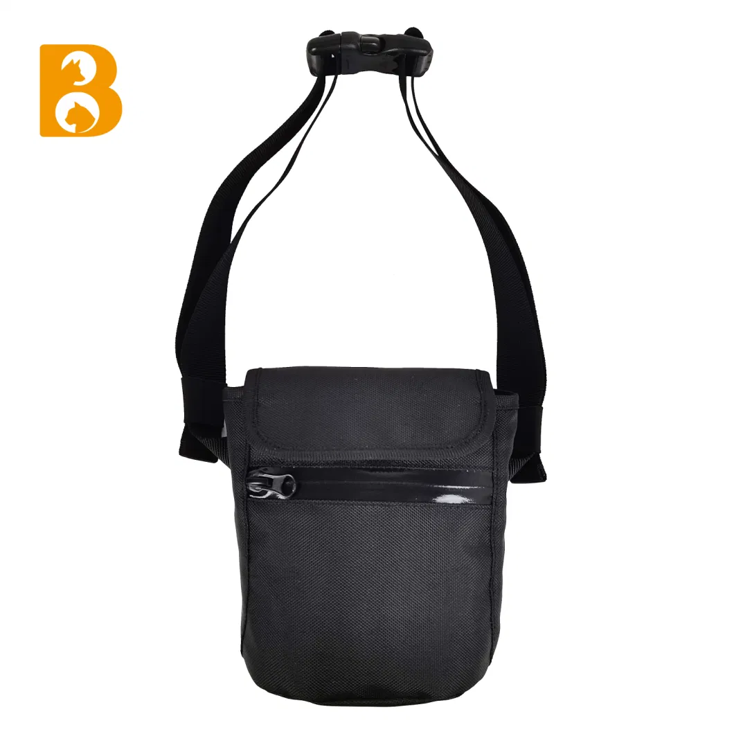 Adjustable Waterproof Magnetic Button Dog Waist Training Pouch Easily Carrier Multi-Functional Walking Travel Running Belt Bag Dispenser