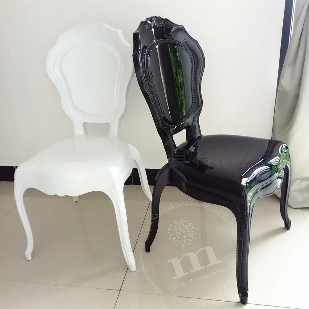 Luxury Thickening Garden Acrylic Durable Plastic Party Event Wedding Dining Chiavari Chair