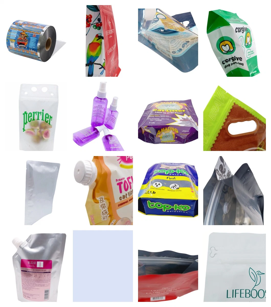 Zipper Plastic Packaging Bag for Underwear Clothes Garment Mask