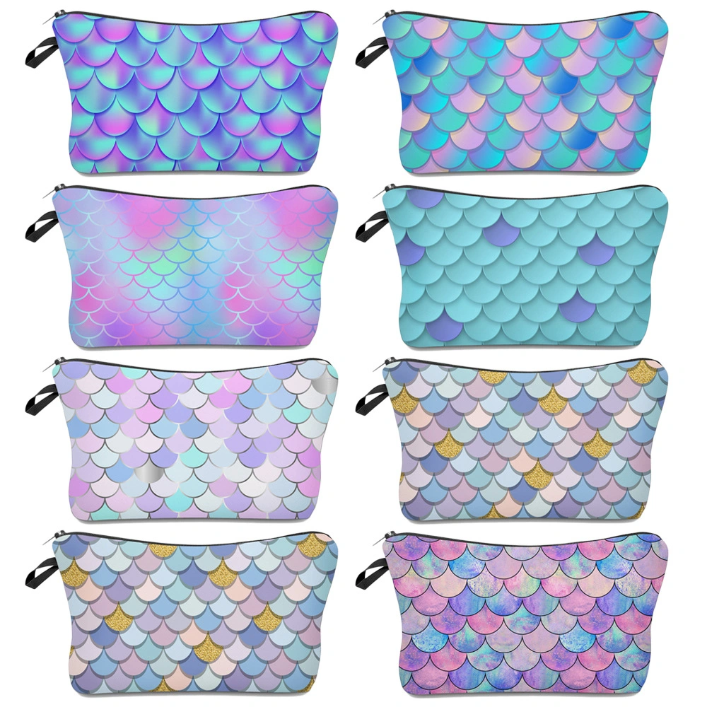 2020 Fashion Large Capacity Makeup Women Polyester Cosmetic Bag