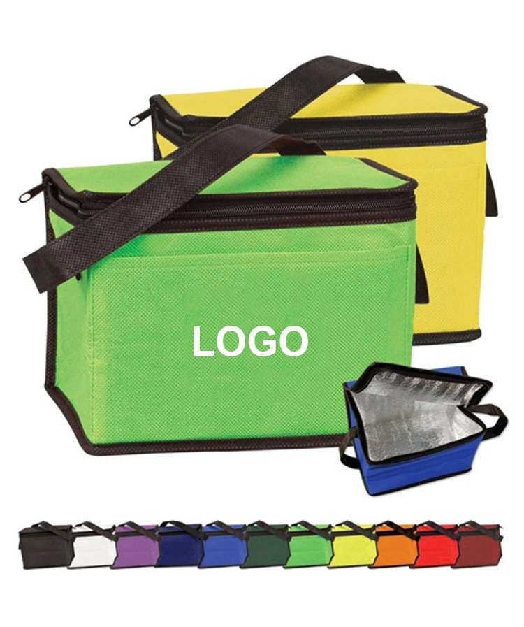 Wholesale Custom Non Woven Thermal Kid School Lunch Cooler Bag Freezable Insulated Lunch Tote Bag